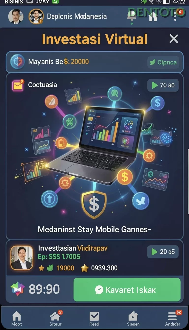 Cuplikan layar WATITOTO — menu navigasi